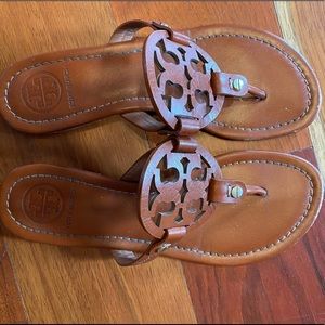 Leather Tory Burch Sandals